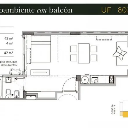 Buy this studio apartment on Avenida Coronel Niceto Vega 5651 in Palermo, C1414 CWH Buenos Aires