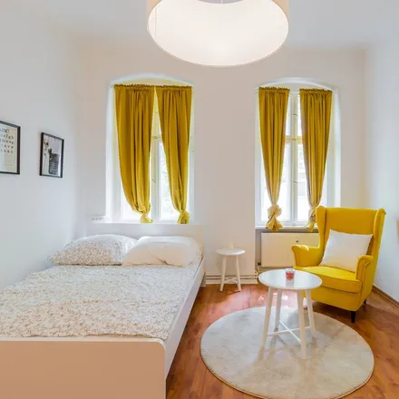 Rent this 1 bed apartment on Pettenkoferstraße 11 in 10247 Berlin, Germany