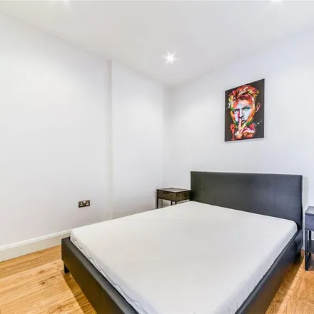 Rent this 1 bed apartment on Kitson House in Corsican Square, London
