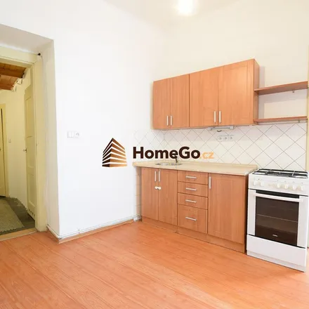 Rent this 1 bed apartment on evangelický kostel in Lounských, 140 23 Prague