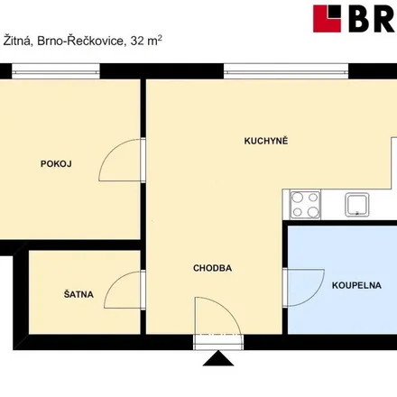 Image 6 - Žitná 1730/42, 621 00 Brno, Czechia - Apartment for rent