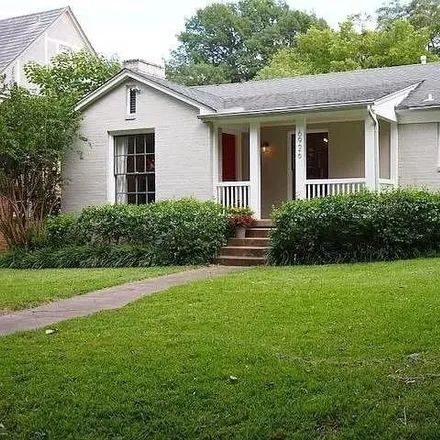 Rent this 3 bed house on 6930 Santa Monica Drive in Dallas, TX 75223