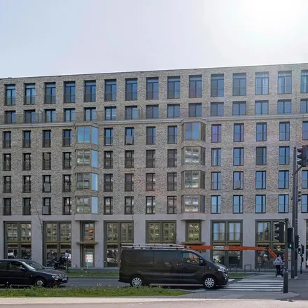 Rent this 1 bed apartment on Quorum Advocaten in Plantin en Moretuslei, 2018 Antwerp