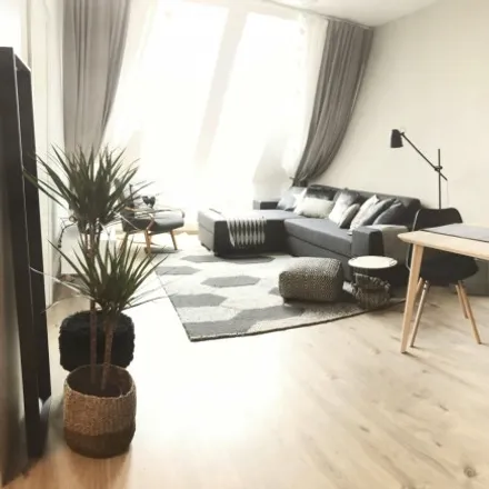 Rent this 1 bed apartment on Páričkova 1099 in 821 08 Bratislava, Slovakia