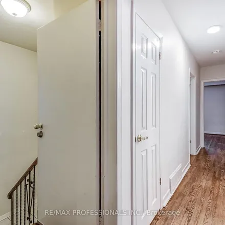 Rent this 3 bed apartment on 134 West Deane Park Drive in Toronto, ON M9B 2R5