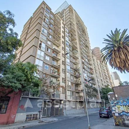 Rent this 1 bed apartment on Santa Victoria 417 in 833 1059 Santiago, Chile