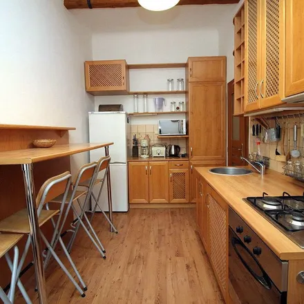 Rent this 1 bed apartment on Drtinova 200/2 in 150 00 Prague, Czechia