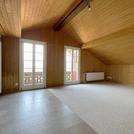 Rent this 4 bed apartment on Dorfstrasse 55 in 3624 Thun, Switzerland