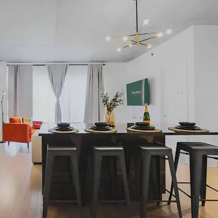Rent this 1 bed apartment on Cosmos-Area in Mont-Royal, QC H4P 2A5