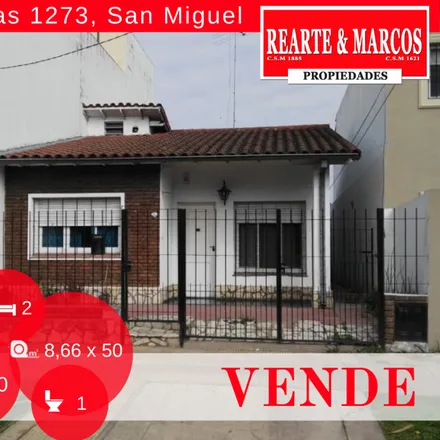 Buy this 2 bed house on Farías in Partido de San Miguel, San Miguel