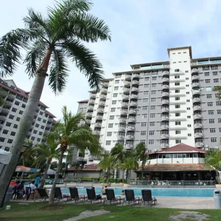 Rent this 3 bed apartment on Glory Beach Resort in Jalan Seremban-Port Dickson, Kampung Gelam