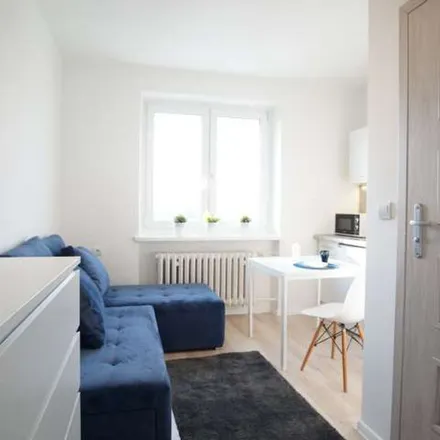 Rent this 1 bed apartment on Żłobek nr 14 in Wróbla, 91-049 Łódź