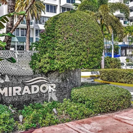Rent this 1 bed apartment on Mirador Apartments North Tower in 1200 West Avenue, Miami Beach