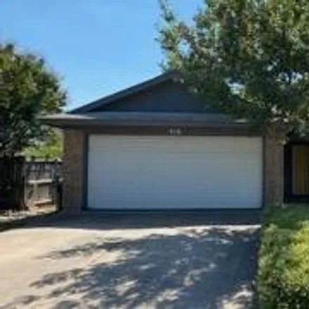 Rent this 3 bed house on 416 Guadalupe Drive in Saginaw, TX 76179