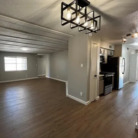 Rent this 3 bed condo on Lumberdale Road in Houston, TX 77092