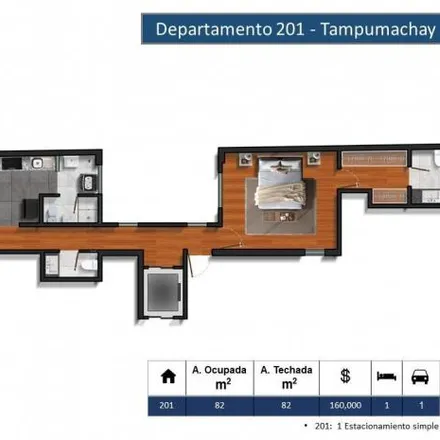 Buy this 1 bed apartment on Jirón Tampumachay 206 in Santiago de Surco, Lima Metropolitan Area 15038