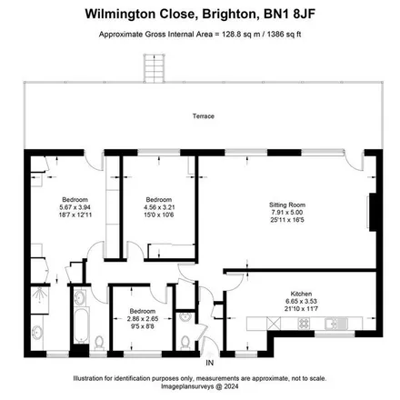 Image 1 - Wilmington Close, Patcham, BN1 8JE, United Kingdom - Apartment for rent