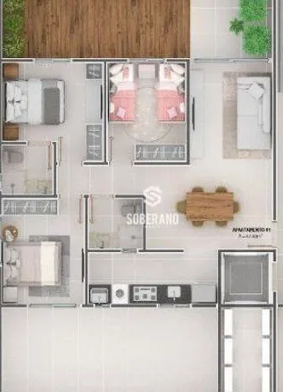 Buy this 2 bed apartment on IASD Bancários in Rua Luiz Prímola da Silva, Bancários