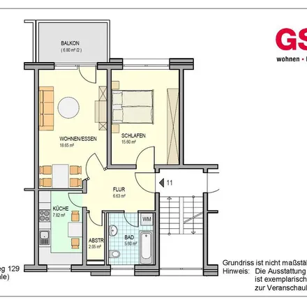 Image 3 - Flemminger Weg 129, 06618 Naumburg (Saale), Germany - Apartment for rent