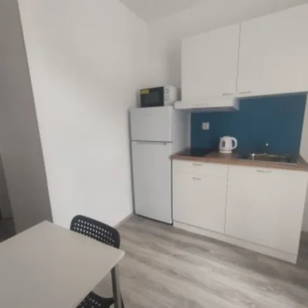 Rent this 1 bed apartment on Klub Lastura in Jabloňová, 621 00 Brno
