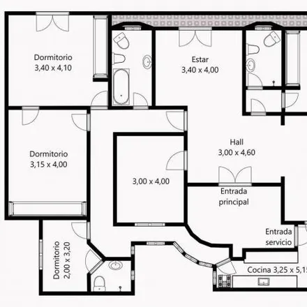 Buy this 3 bed apartment on Libertad 1061 in Retiro, C1060 ABD Buenos Aires