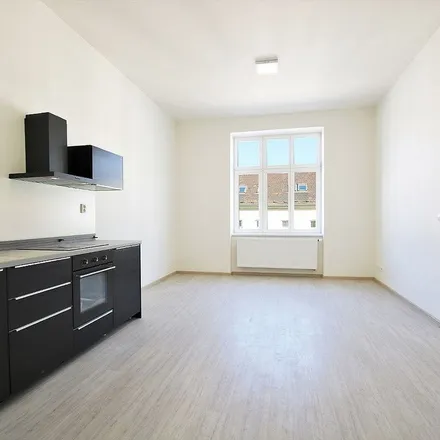 Rent this 1 bed apartment on Vinotéka Na Hybešce in Hybešova 24, 659 37 Brno