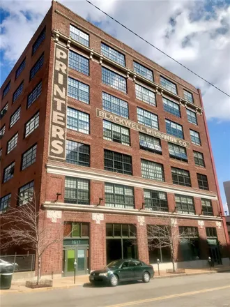 Rent this 2 bed loft on The Leather Trades building in 1600 Locust Street, Saint Louis