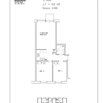 Rent this 3 bed apartment on Lillbrogatan in 941 33 Piteå, Sweden