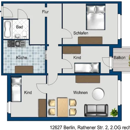 Image 7 - Yogi-Haus, Rathener Straße 10, 12627 Berlin, Germany - Apartment for rent