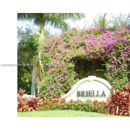 Rent this 3 bed townhouse on 7229 Briella Drive in Palm Beach County, FL 33437