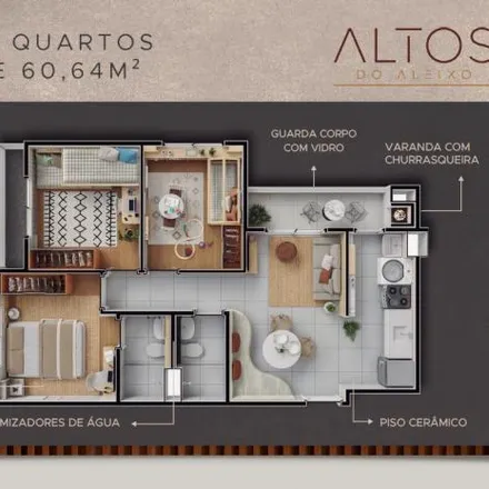 Buy this 2 bed apartment on Jovem Cidadão in Avenida Cosme Ferreira, Coroado