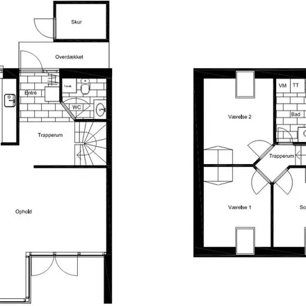 Rent this 3 bed apartment on Bakken 39 in 8722 Hedensted, Denmark