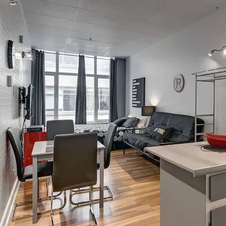 Rent this studio apartment on Saint-Roch in Quebec, QC G1K 3B3