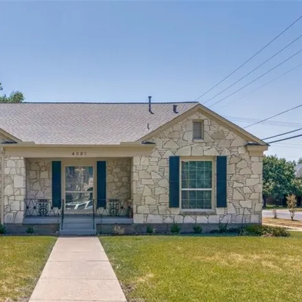 Rent this 3 bed house on 4295 Caruth Boulevard in University Park, TX 75225