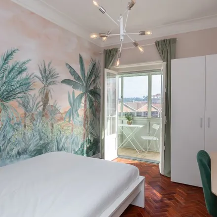 Rent this 6 bed room on Rua Primeiro de Maio 144 in 1300-342 Lisbon, Portugal