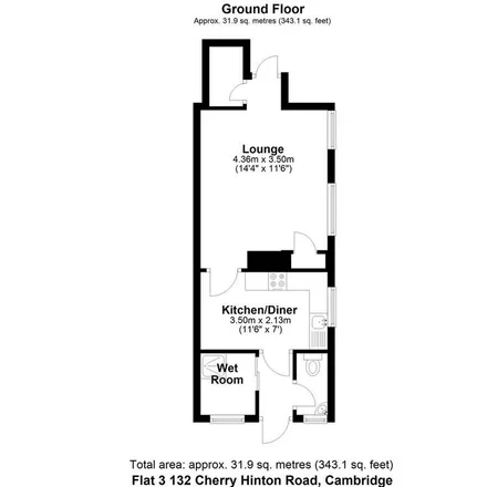 Image 4 - 136 Cherry Hinton Road, Cambridge, CB1 7AJ, United Kingdom - Apartment for rent