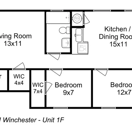 Image 2 - 1028 North Winchester Avenue, Chicago, IL 60622, USA - Apartment for rent