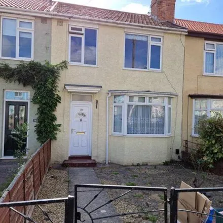 Rent this 3 bed townhouse on 174 Dovercourt Road in Bristol, BS7 9SJ