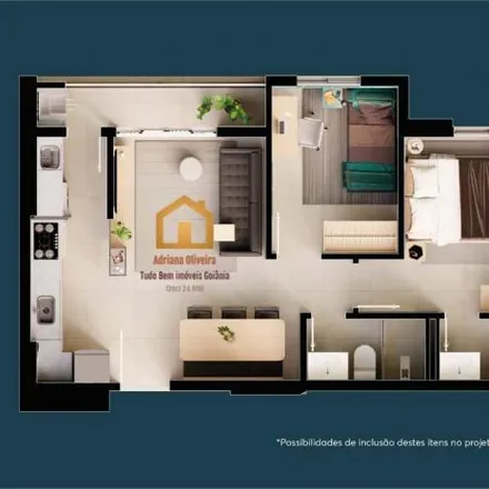 Buy this 2 bed apartment on Rua C-155 in Setor Jardim América, Goiânia - GO