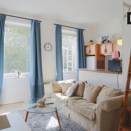 Rent this studio apartment on Rue de l'Arbre Bénit - Gewijde-Boomstraat 96 in 1050 Ixelles - Elsene, Belgium