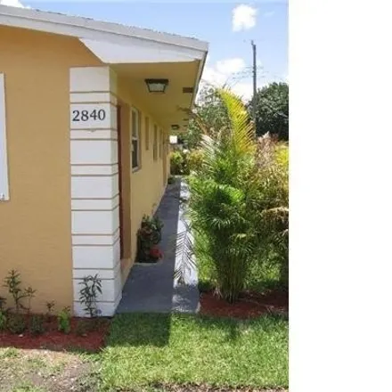 Rent this 3 bed house on Golden Heights Church of Christ in Northwest 15th Court, Broward County