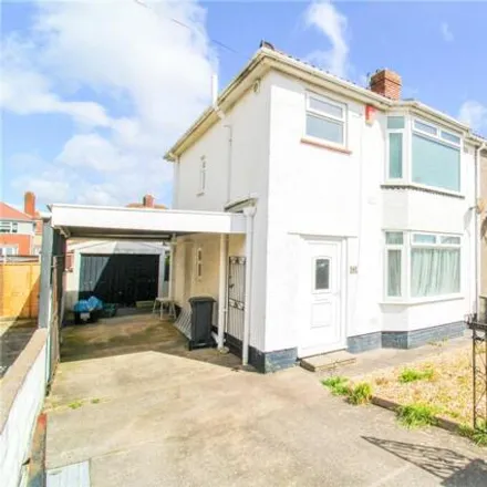 Rent this 3 bed duplex on 13 Greylands Road in Bristol, BS13 8BE