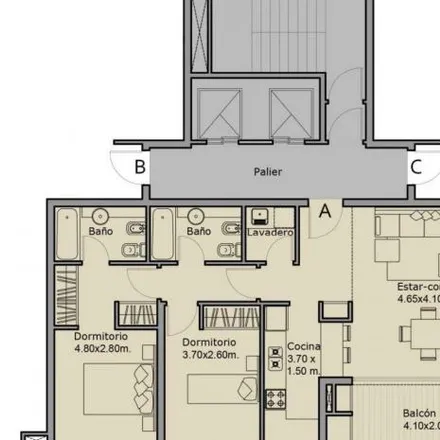 Buy this 2 bed apartment on Pringles 245 in Bernal Este, Bernal
