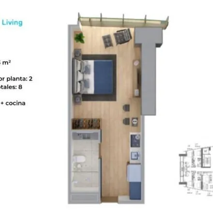Buy this 1 bed apartment on Avenida José María Pino Suárez 410 in Centro, 64720 Monterrey