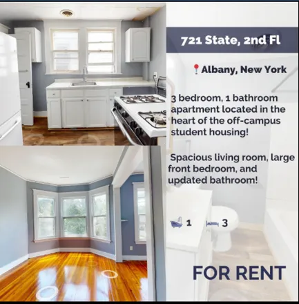 Rent this 3 bed condo on 711 State Street