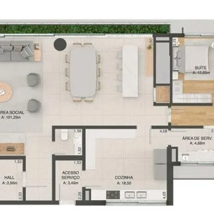 Buy this 3 bed apartment on Rua Ronald de Carvalho in Montserrat, Porto Alegre - RS