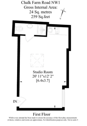 Image 7 - Nando's, 57-58 Chalk Farm Road, Maitland Park, London, NW1 8ES, United Kingdom - Apartment for rent