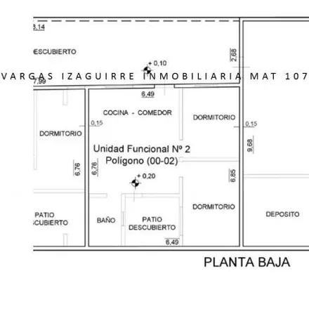 Buy this 2 bed apartment on Los Paraísos 68 in Departamento Paraná, 3101 Oro Verde