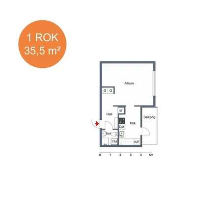 Image 4 - Marklandsgatan 15, 507 45 Borås, Sweden - Apartment for rent