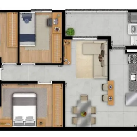 Buy this 3 bed apartment on Rua Anápolis in Parque Industrial, São José dos Campos - SP